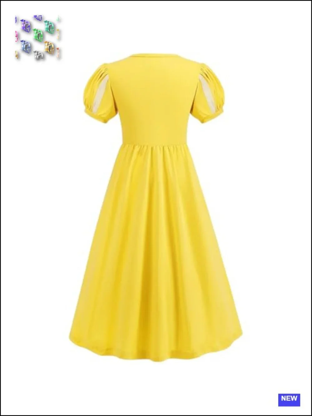 Renaissance Medieval Princess Dress Costume for Girls with Flower Garland